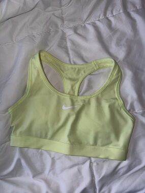 Nike Lime Green Racerback Sports Bra